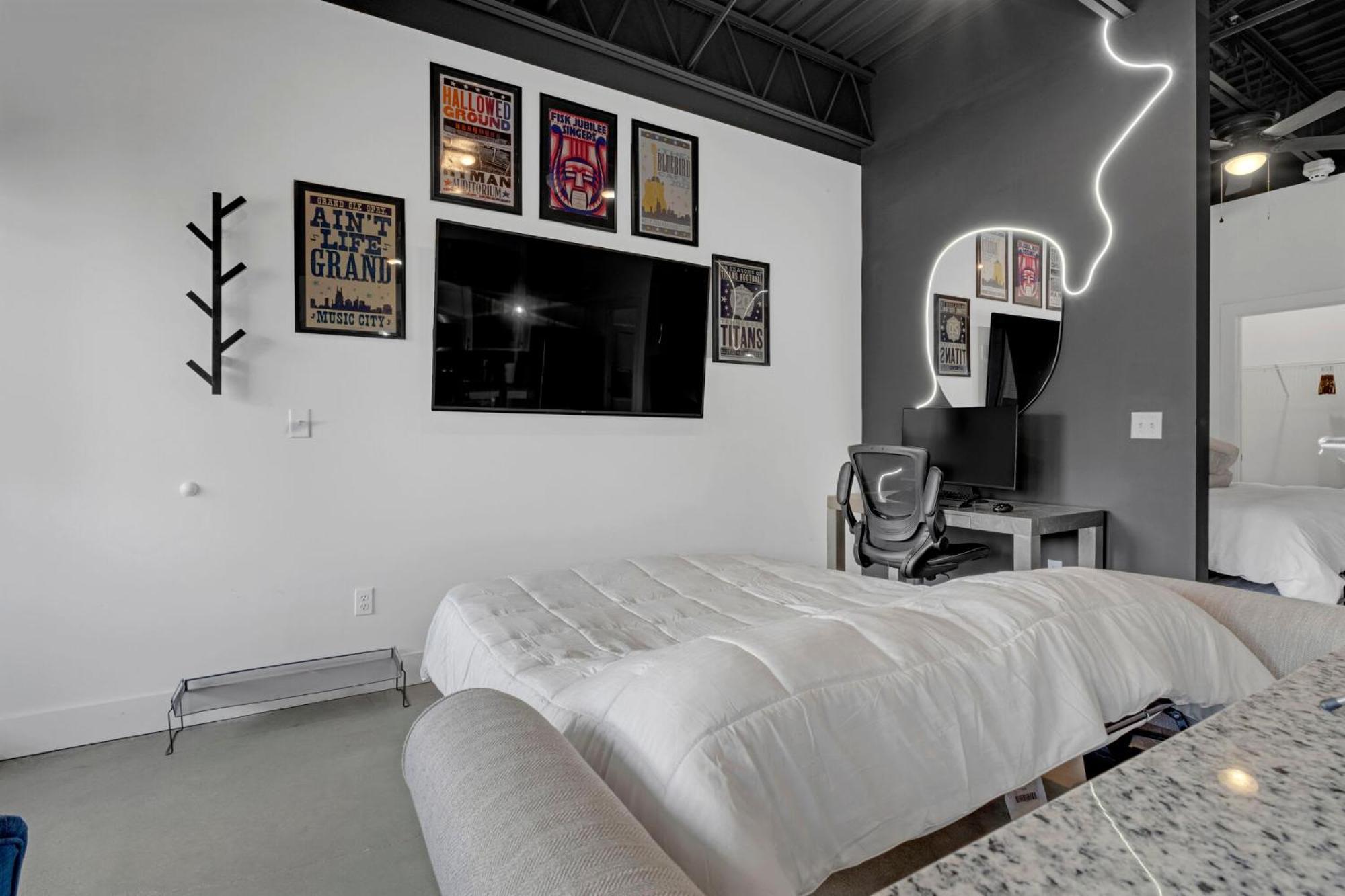 New Studio Sleeps 4 - 7 Mins To Dwtn Nashville Ngoại thất bức ảnh