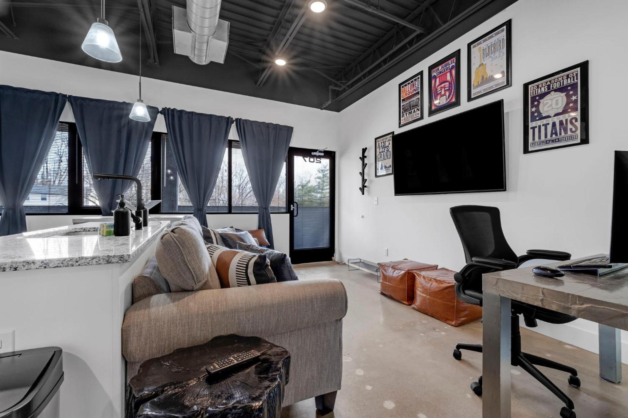 New Studio Sleeps 4 - 7 Mins To Dwtn Nashville Ngoại thất bức ảnh