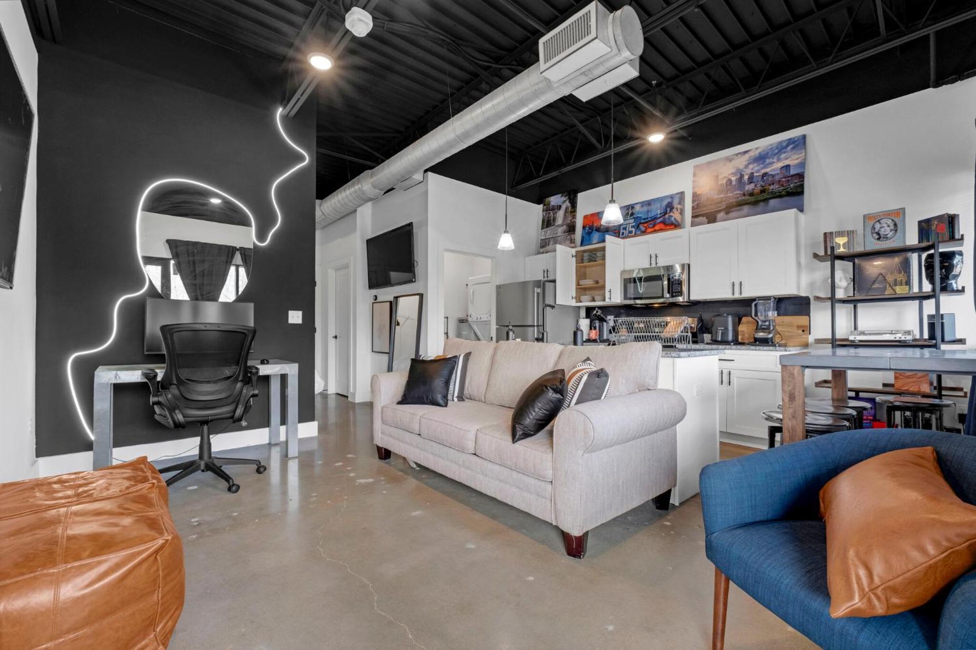 New Studio Sleeps 4 - 7 Mins To Dwtn Nashville Ngoại thất bức ảnh