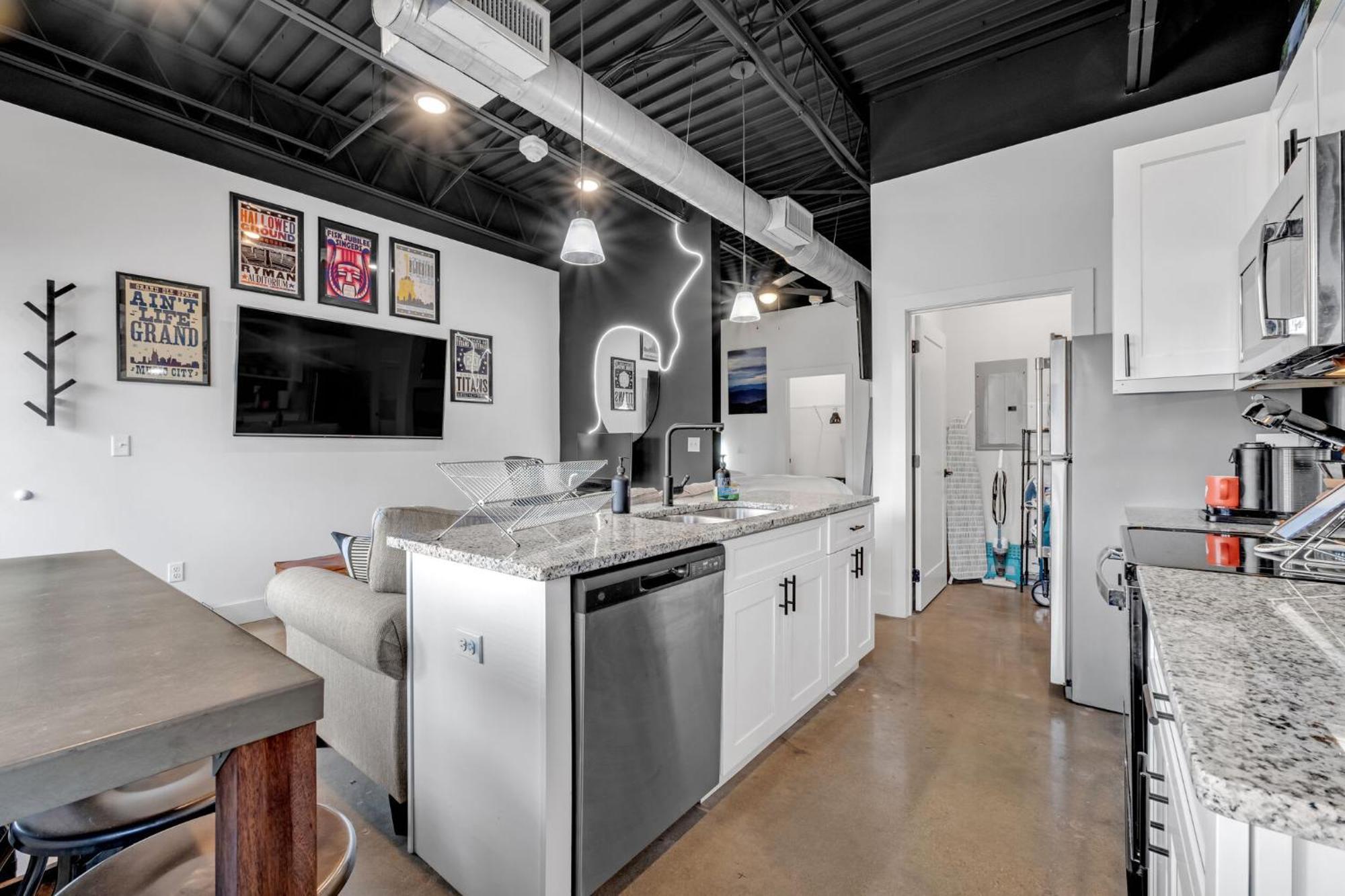 New Studio Sleeps 4 - 7 Mins To Dwtn Nashville Ngoại thất bức ảnh