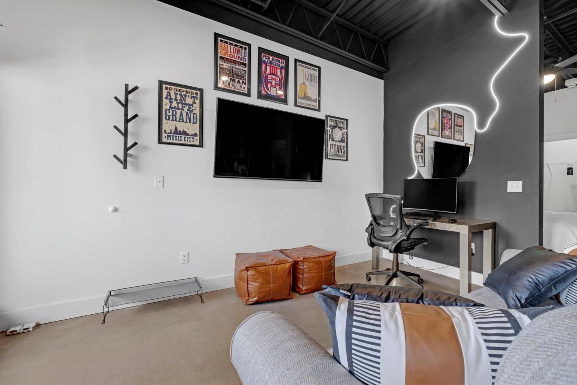New Studio Sleeps 4 - 7 Mins To Dwtn Nashville Ngoại thất bức ảnh
